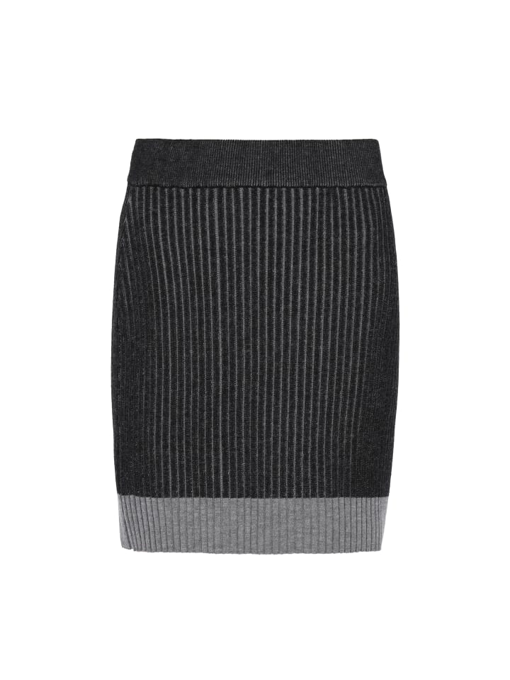 Women Skirt in black grey