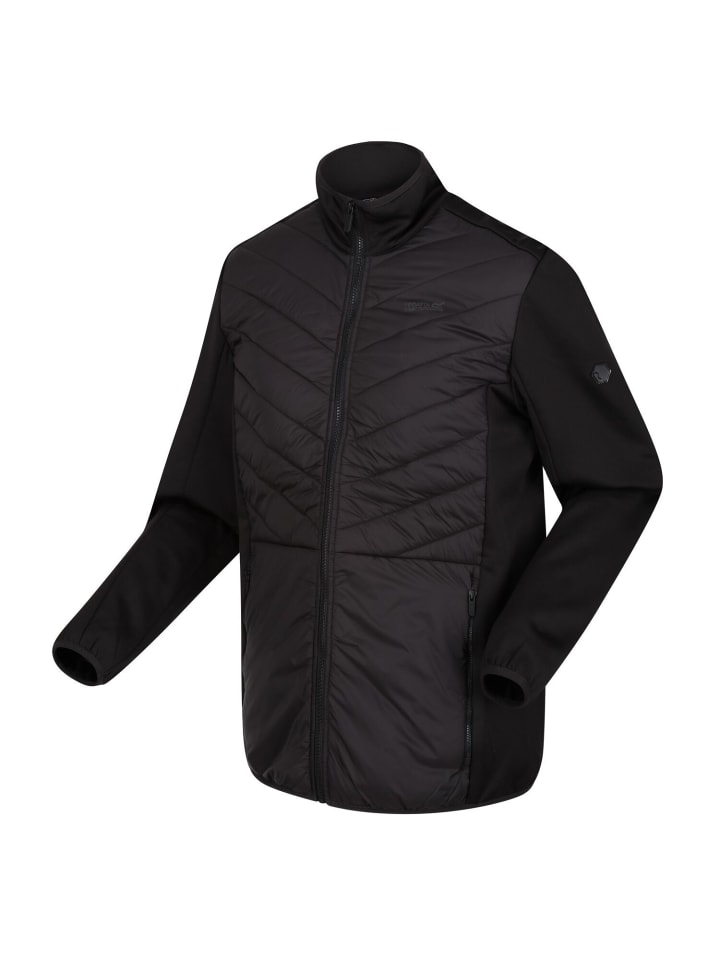 Softshelljacke Clumber III Hybrid in schwarz