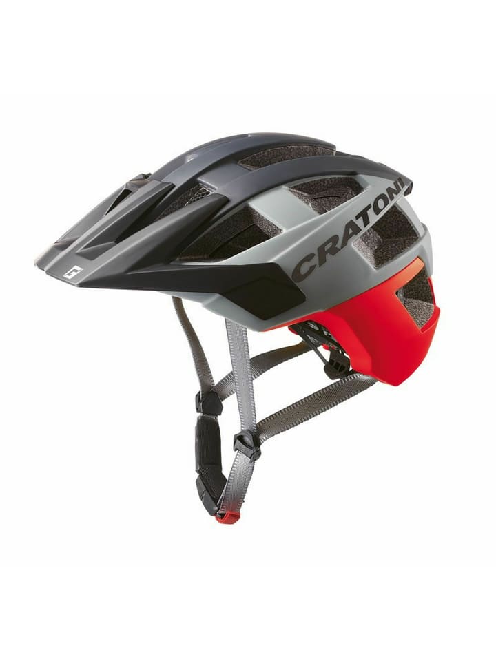 MTB Fahrradhelm AllSet in rot/schwarz matt