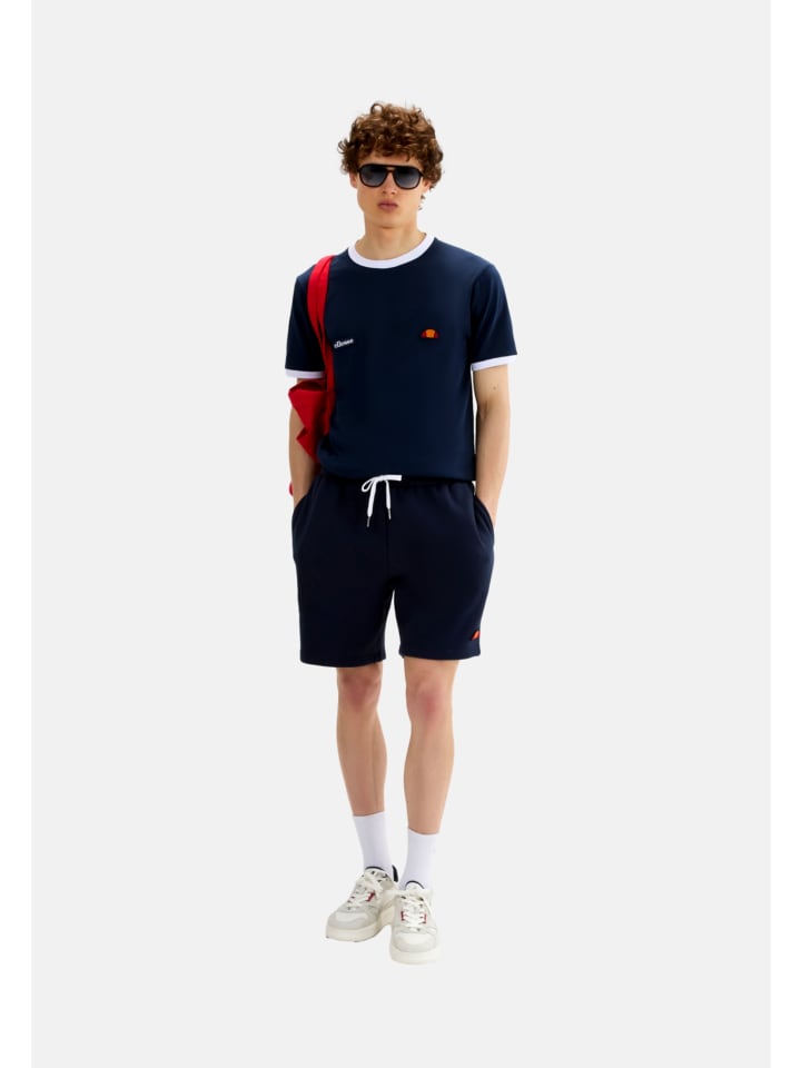 T-Shirt 'Ringetto' in dunkelblau