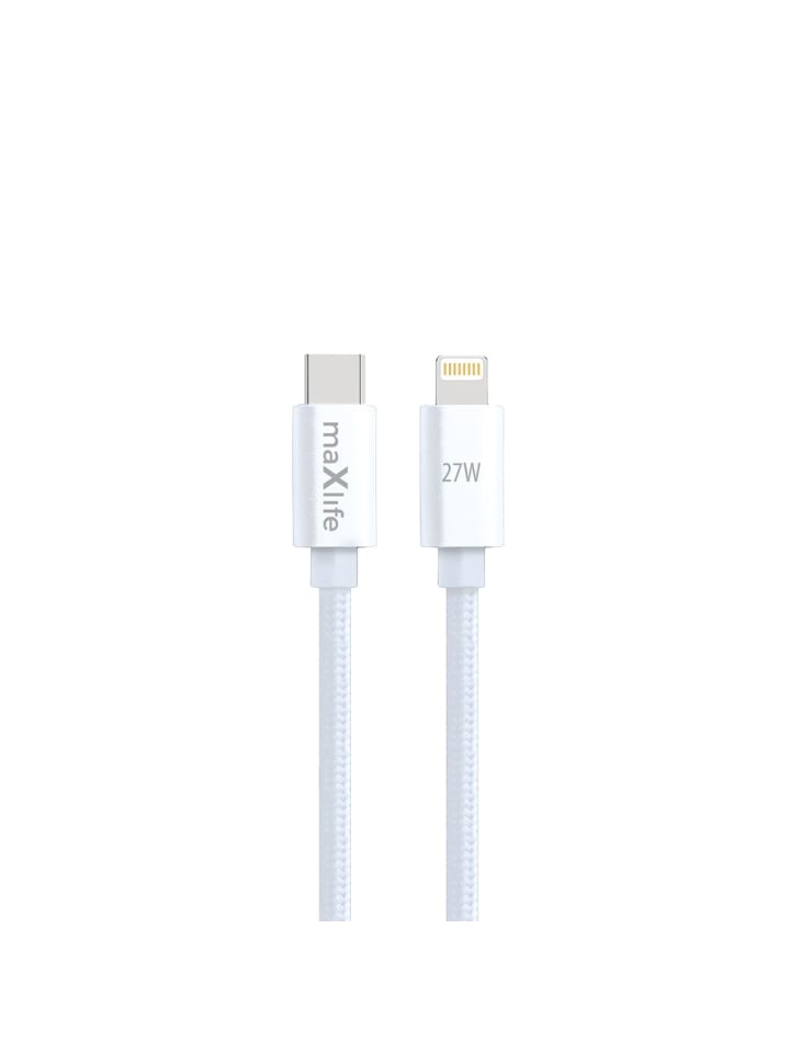 27W Schnell-Ladekabel USB-C - Lightning 2m