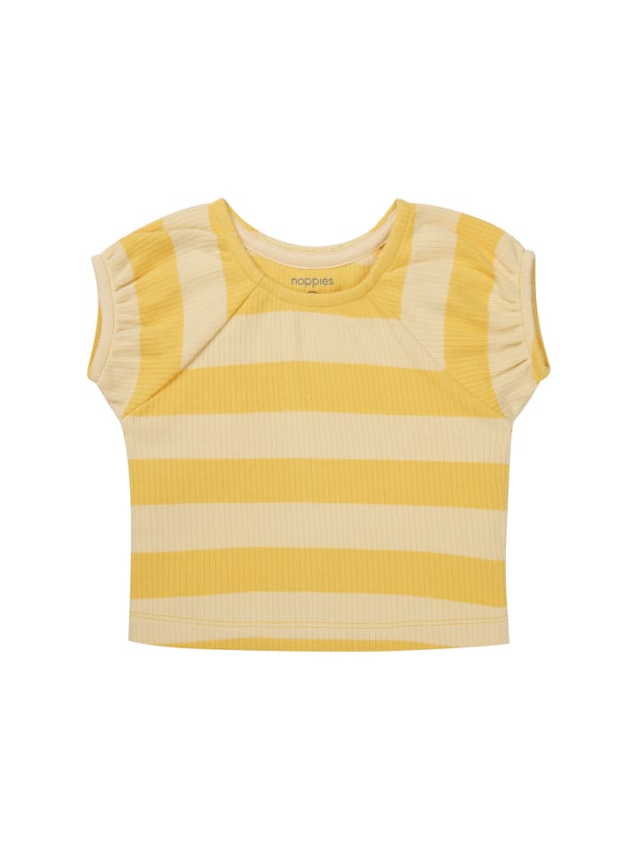 Top Menifee in Stripe Pattern Medium Yellow