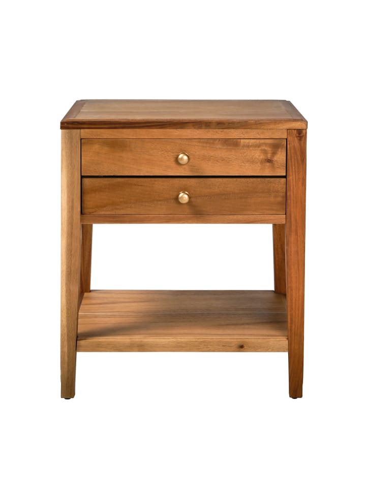 Nachttisch PIERRE in Dunkles - (W)50 x (H)60 x (L)40 cm