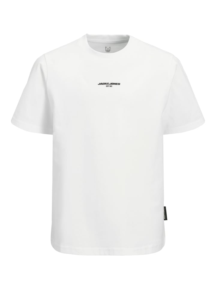 T-Shirt JCOLIDO AOP BACK PRINT TEE JNR in bright white