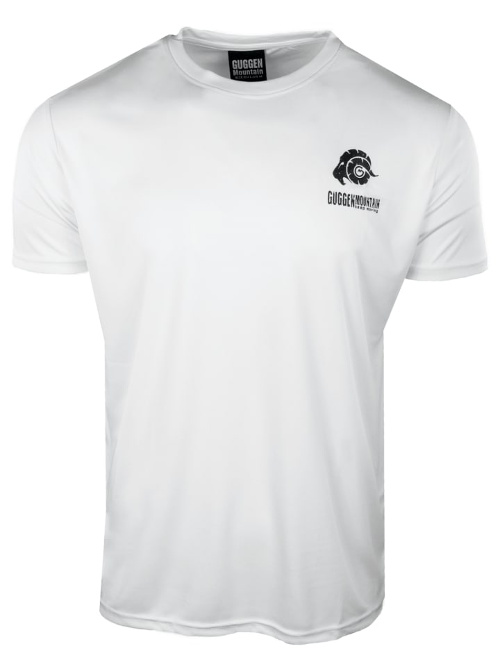 Funktionsshirt Sport T-Shirt in Weiß