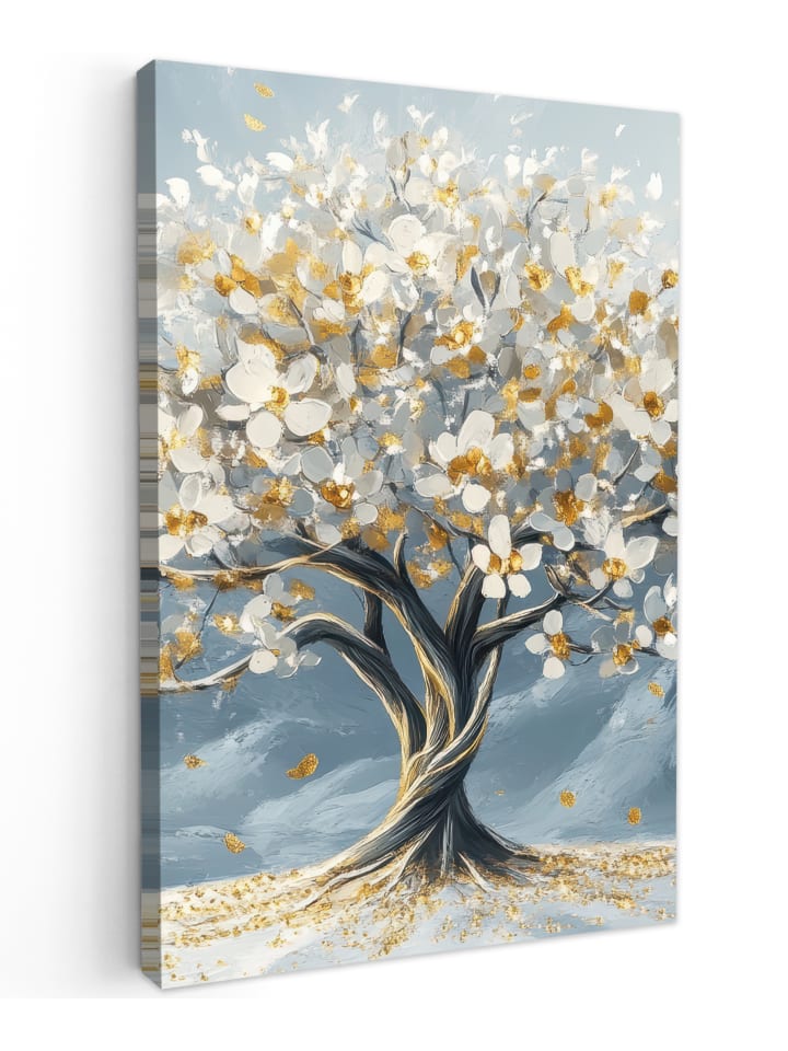 Leinwand Bilder Goldfarben