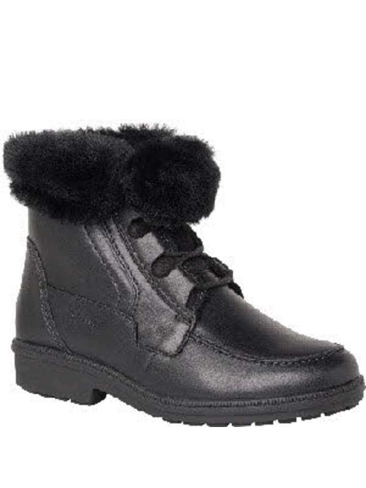 Komfort Stiefel in schwarz