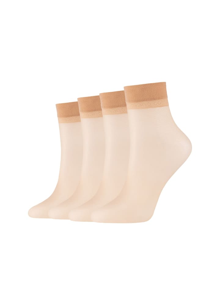 Socken 4er Pack alabaster