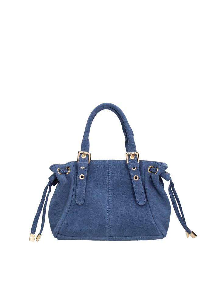 Schultertasche in BLU JEANS