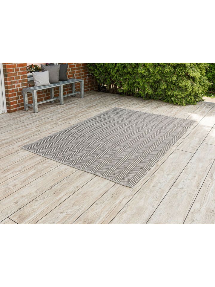 Outdoor Teppich HARRY Grau 170x240 cm