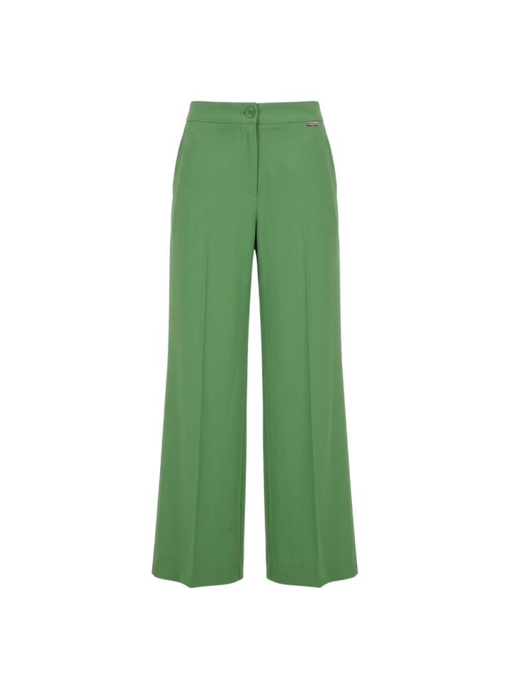 Grün Polyester Damenhose