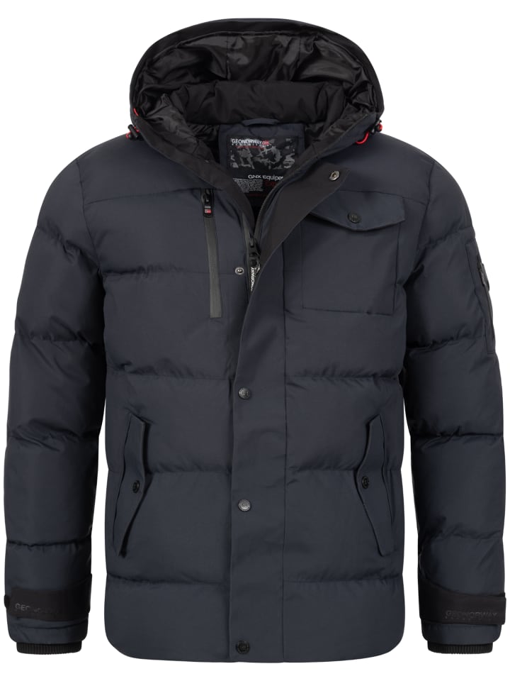 Winterjacke in Dunkelblau