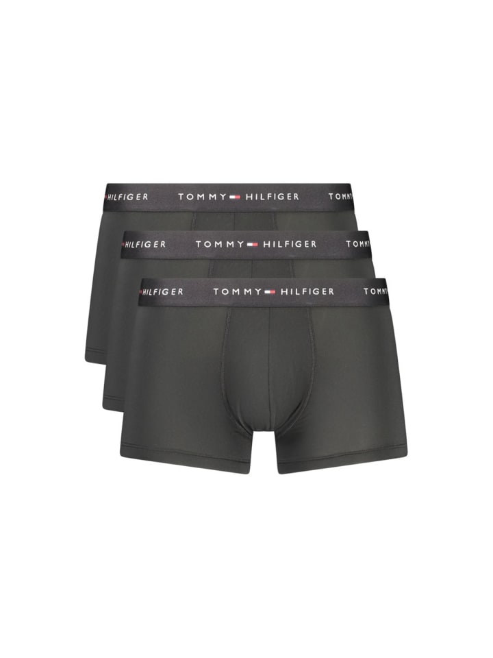 Schwarz Herren Boxershorts aus Polyester