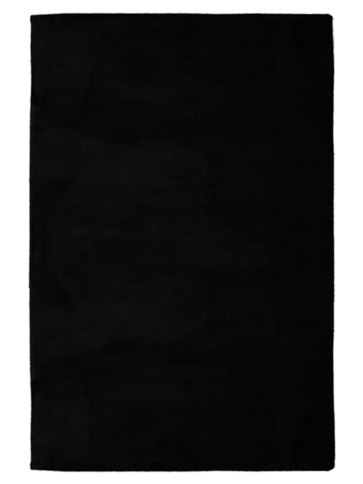 Wohnzimmer Teppich – Kurzflorteppich Chaplin 545 in schwarz - rechteckig