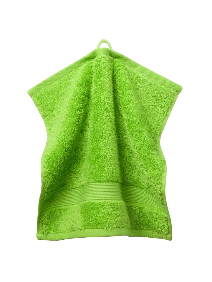 Seiflappen 3er-Pack in Hellgrün