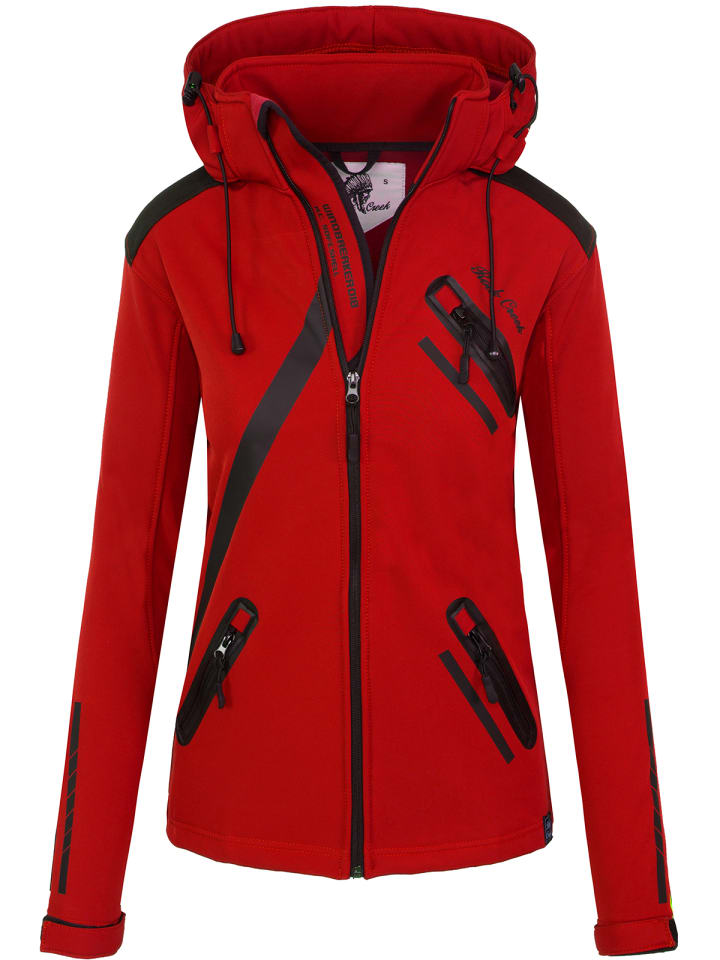 Jacke in Rot