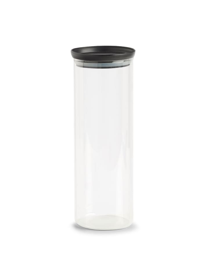 Glas mit Kunststoffdeckel, 1650 ml in Transparent, Ø 10,3 x 28,1 cm
