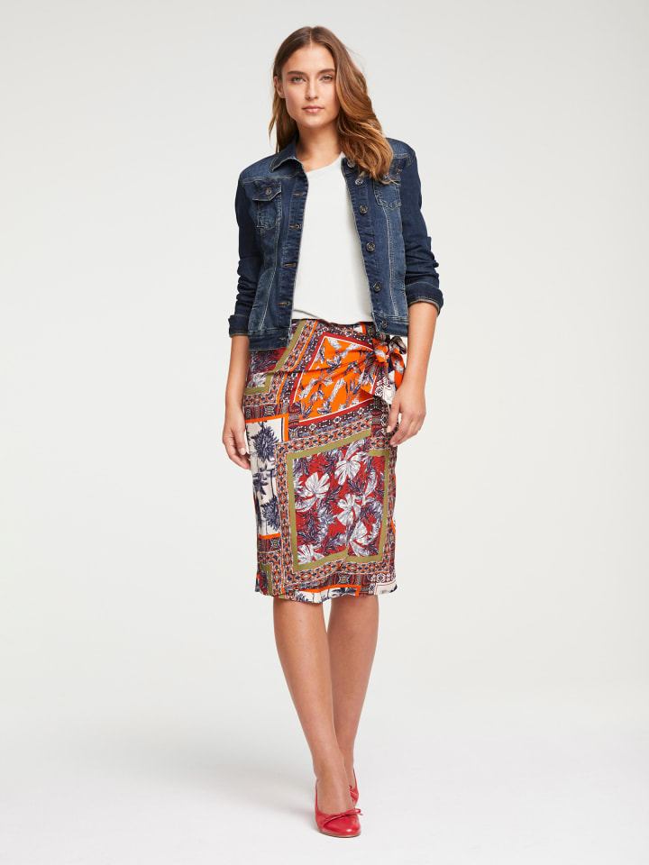Jeans-Jacke in dark used