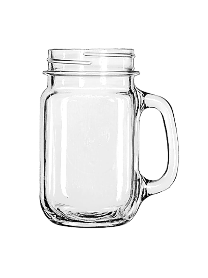 Drinking Jar -DRINKING JARS- 12er Set, Ø 9 cm, 488 ml, H: 13,5 cm, Glas