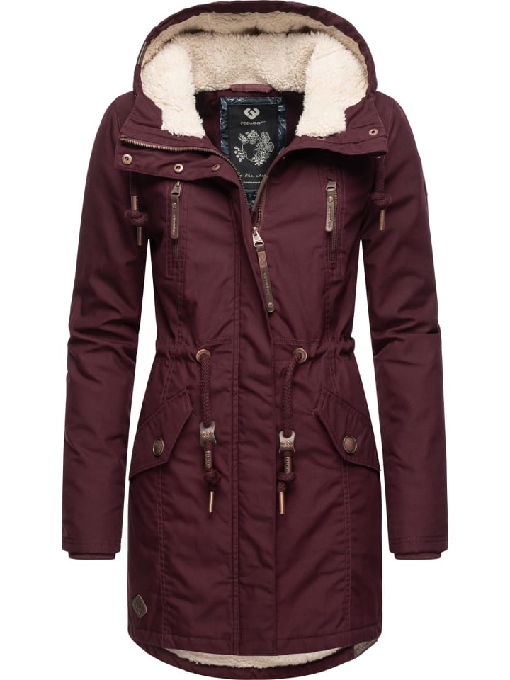 Wintermantel Elsie in Wine Red22