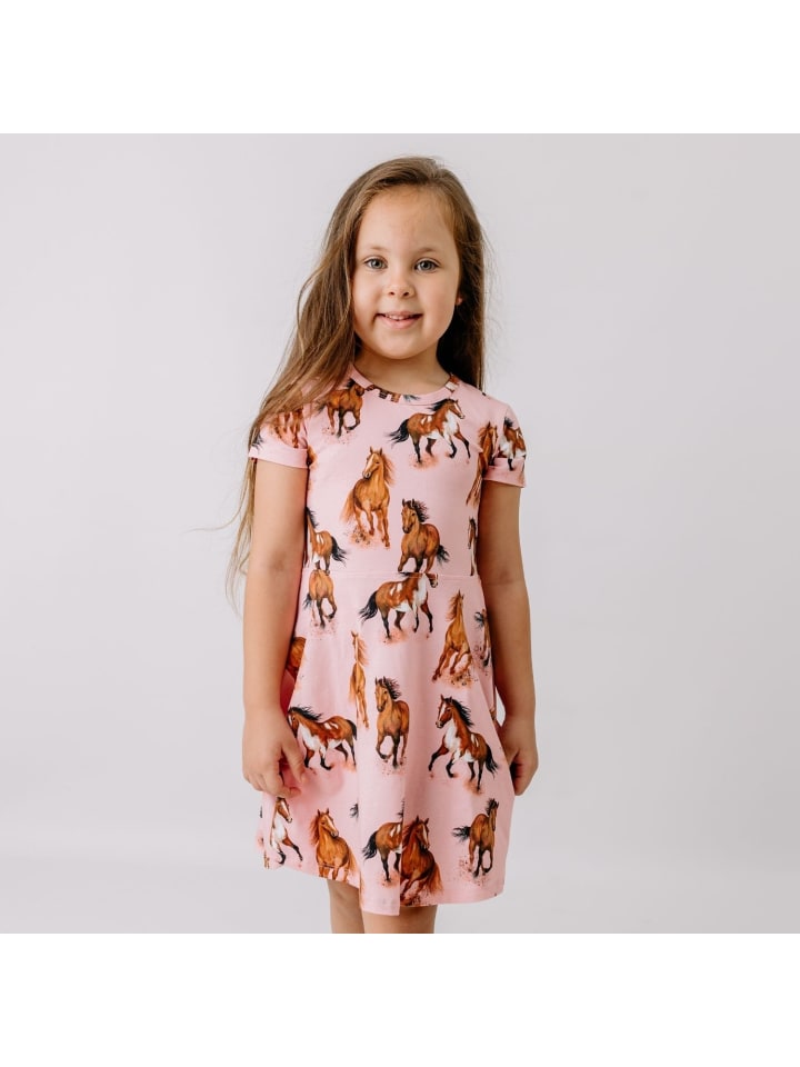 Kleid Graceful Horses-Flared Dress