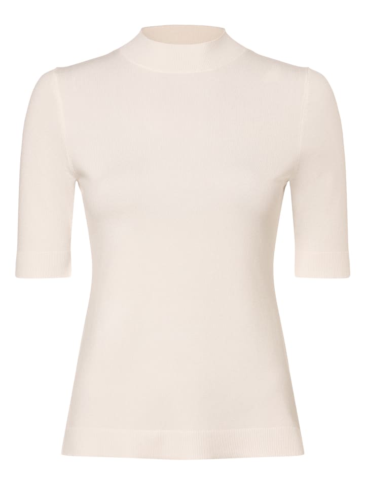 Strickshirt in ecru - 0001