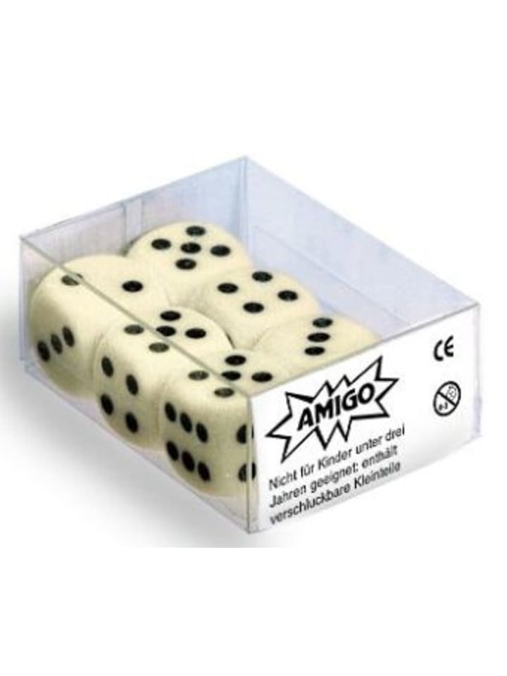 Spiel - Würfel Elfenbein W06 Set