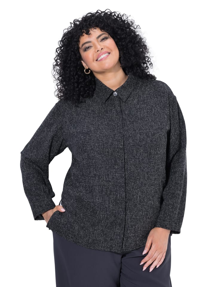 Jacke in dunkles olive