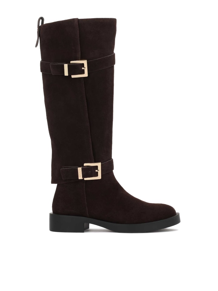 Stiefel in Dunkelbraun
