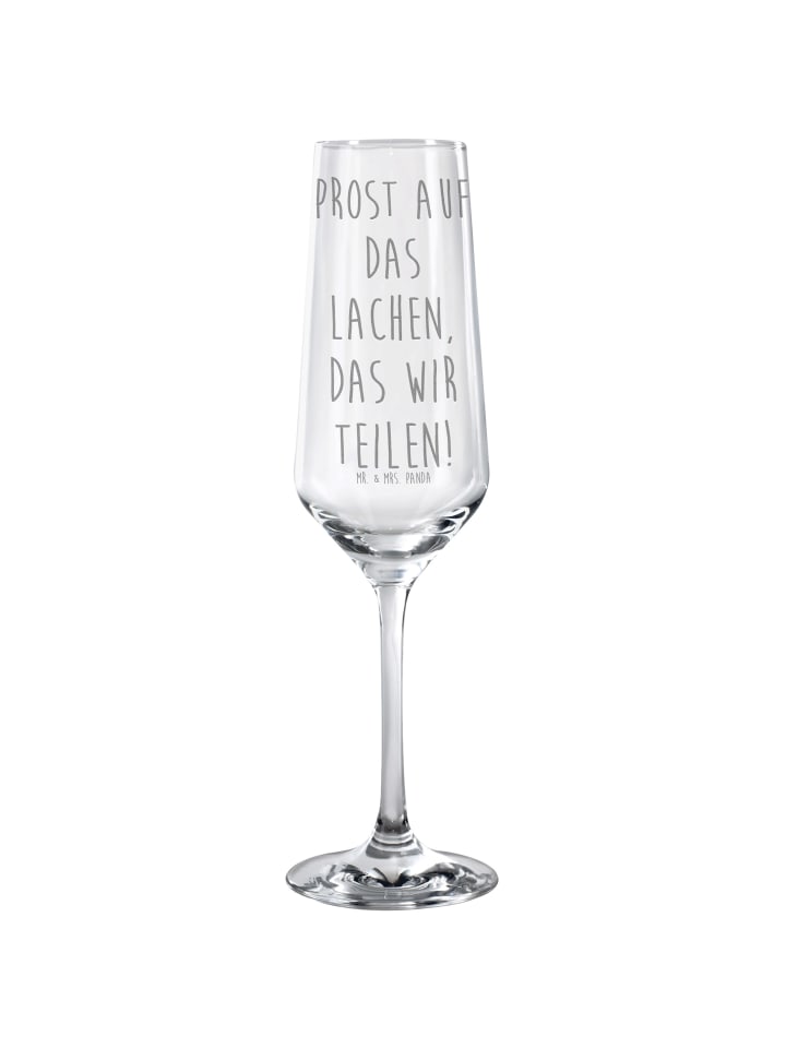 Sektglas Spruch Sektglas Lachen mit Spruch in Transparent