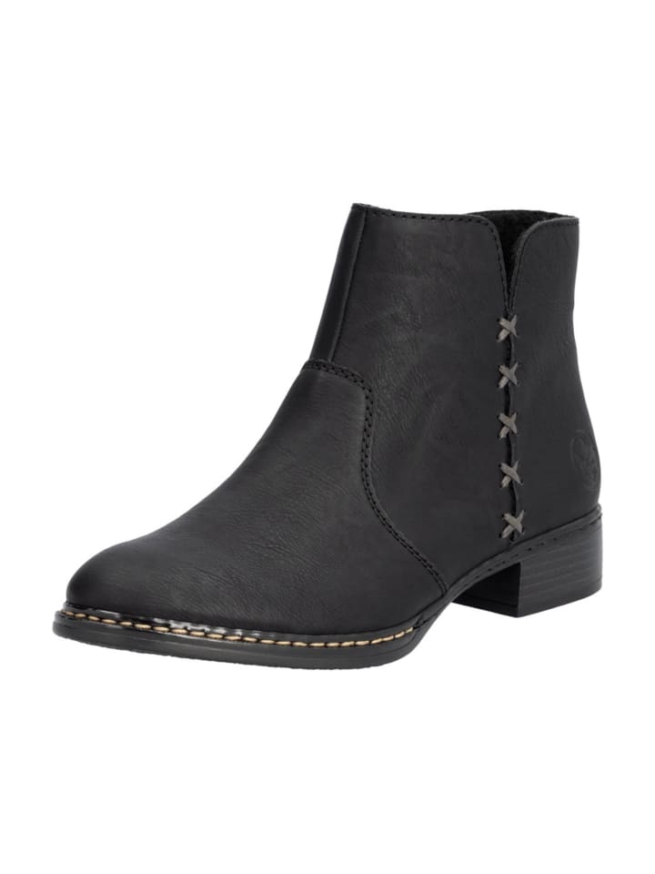 Klassische Stiefeletten in Schwarz