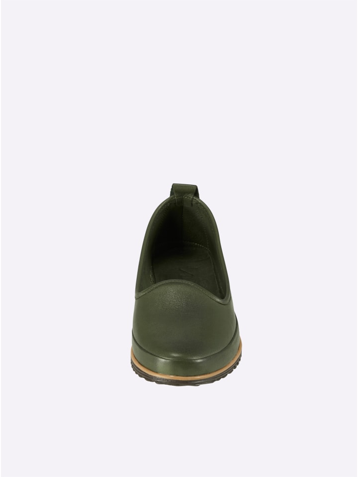 Slipper in oliv