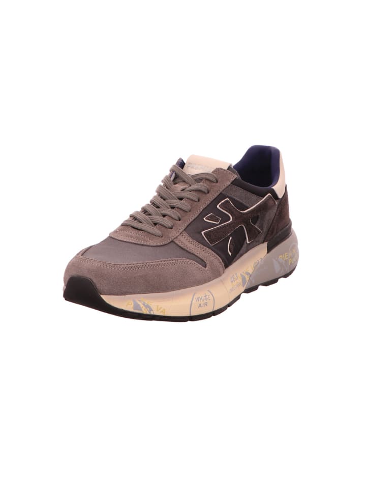 Schnürschuh in grau