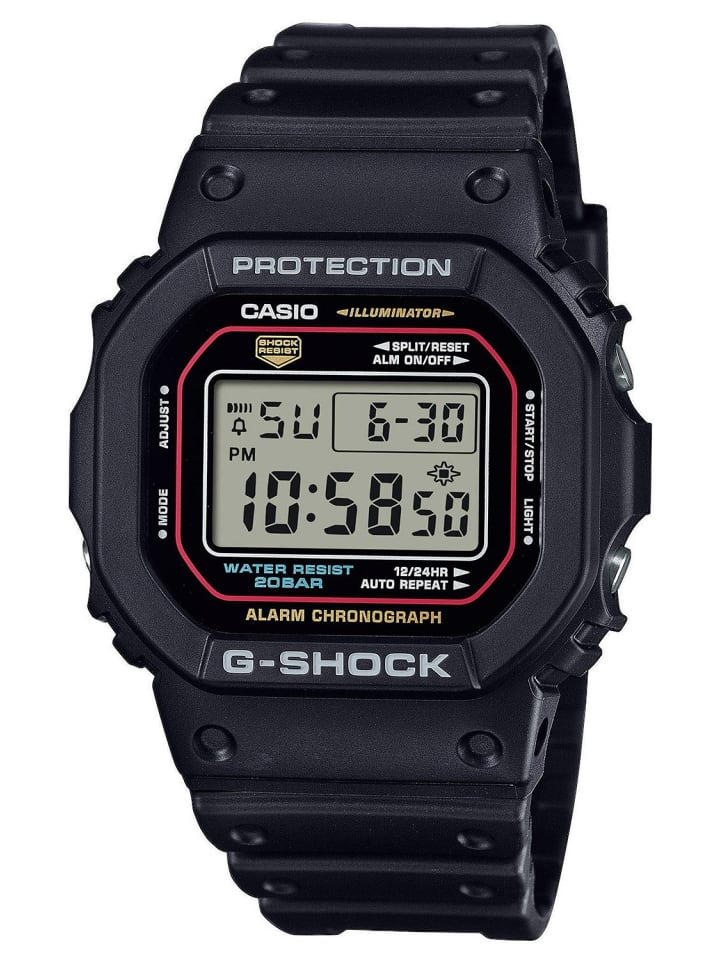 G-Shock Origin Digital Herrenuhr Schwarz