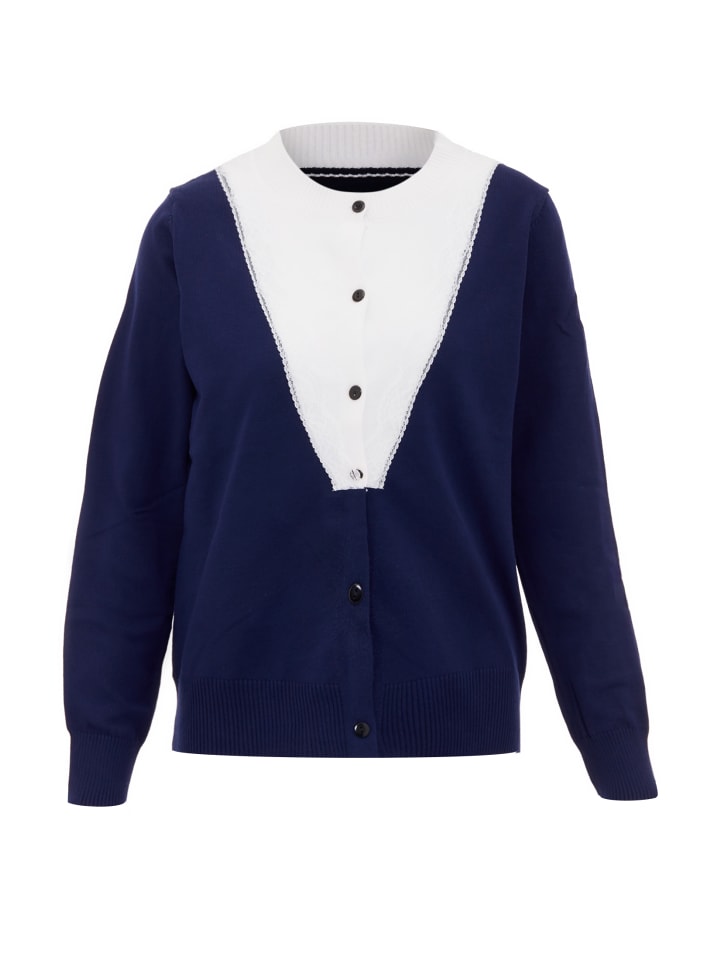 Damen Strickpullover in Königsblau