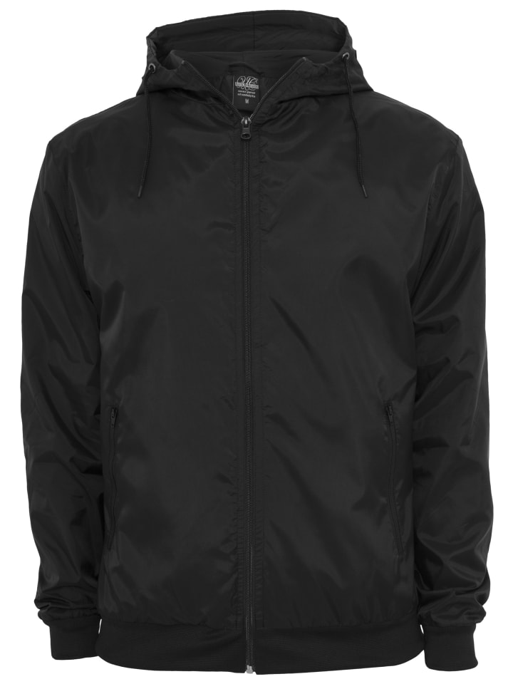 Windbreaker in black