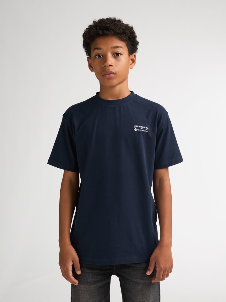 Bedrucktes T?Shirt Bala in Blau