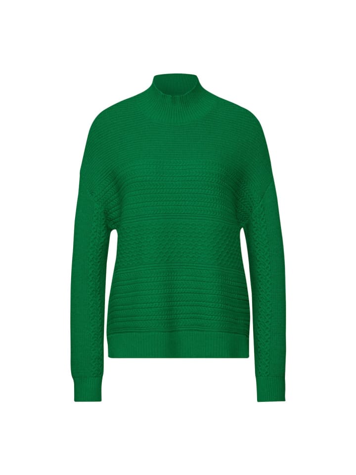Pullover in vibrant green