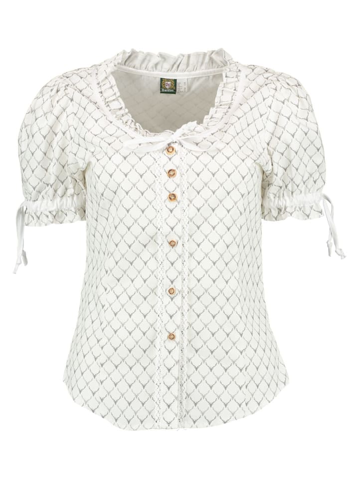 Bluse Poceu in hellgrau