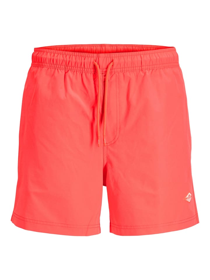 Badeshorts in Koralle