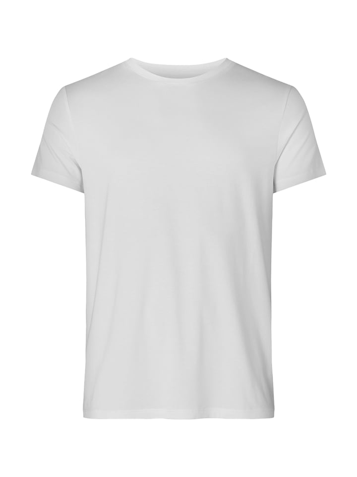 Unterhemd / Shirt kurzarm Bamboo in Weiß