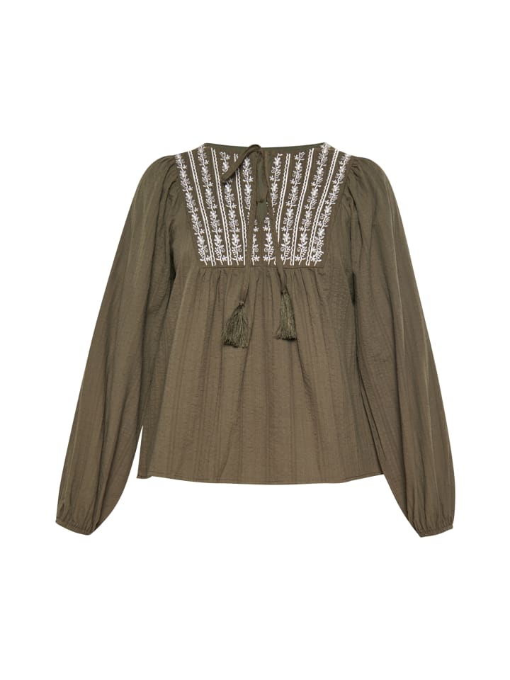 Women Blouse in green