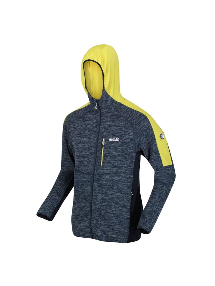 Strickfleecejacke Cadford II in gelb