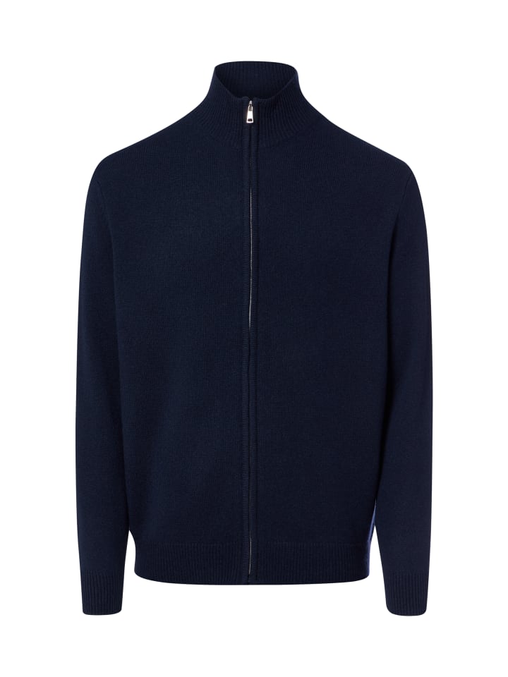 Strickjacke in marine - 0001