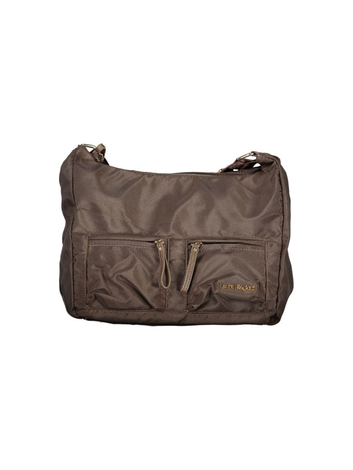 Braun Polyester Damen Handtasche