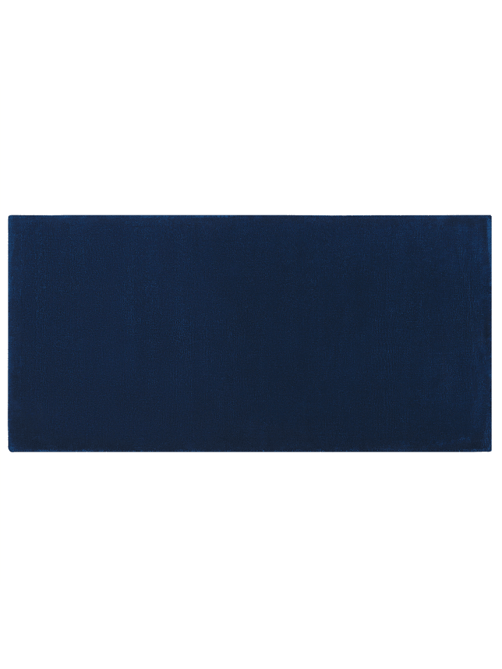 Kurzflor GESI in Blau - (W) 80 x (H) 1 x (L) 150 cm