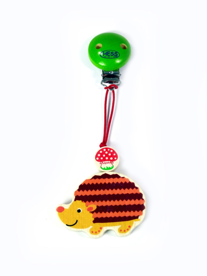 Clipfigur "Igel" in Bunt