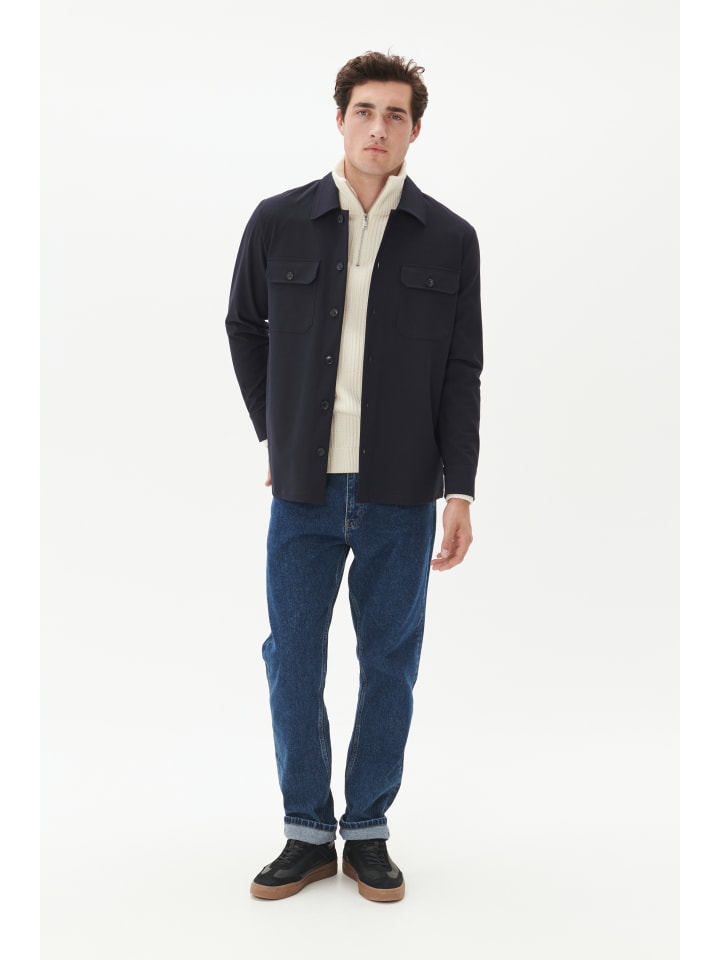 Overshirts MADamo Straight fit in Dark Navy