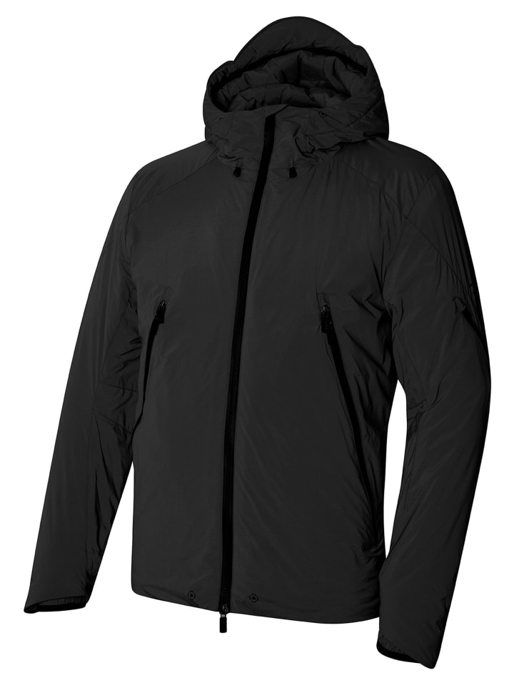 Isolationsjacke 3 Elements Padded Hoody in black