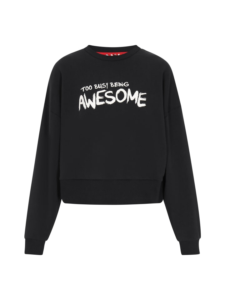 Women Sweatshirt in black